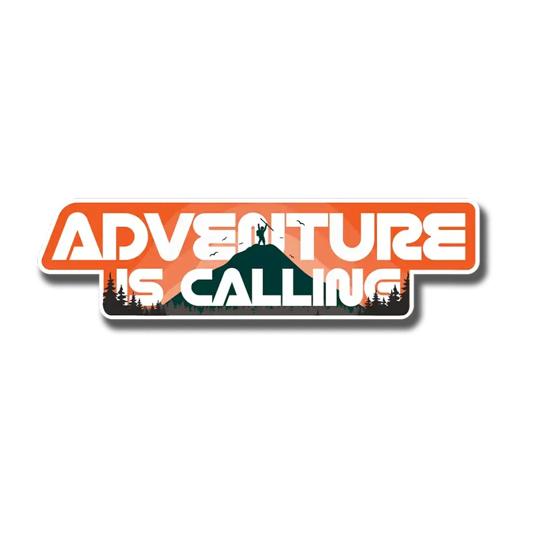 Adventure Is Calling Sticker