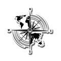 Compass Sticker