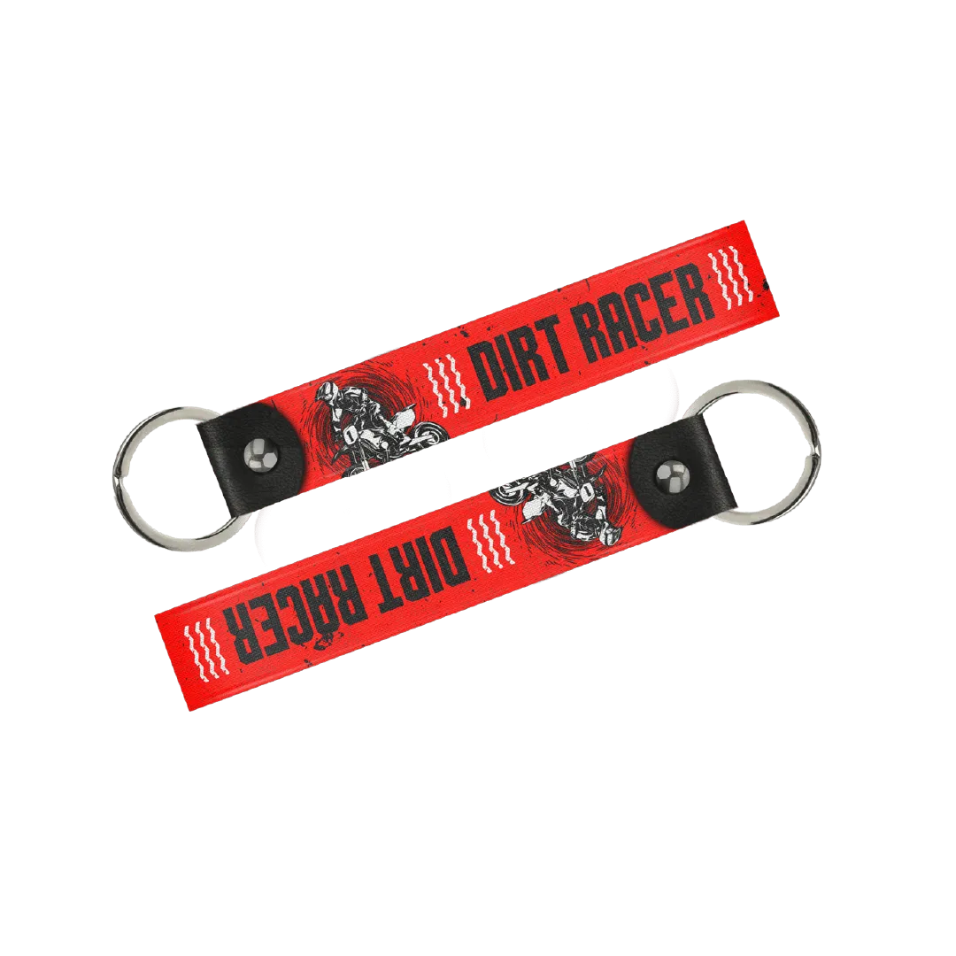 Dirt Racer Keytag