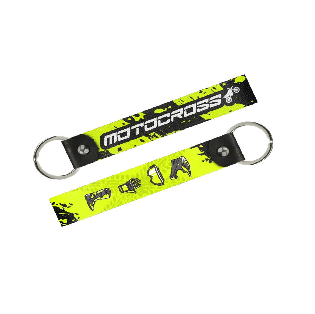 Motocross Keytag