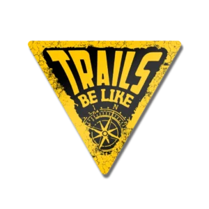 Trails be like Sticker