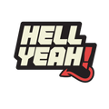 Hell Yeah Sticker