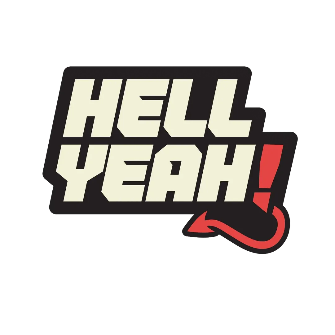 Hell Yeah Sticker