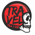 Travel Till I Die Sticker