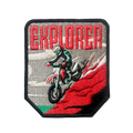 Explorer Iron On Patch