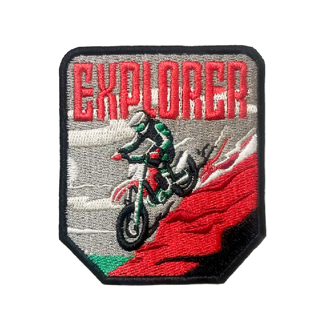 Explorer Iron On Patch