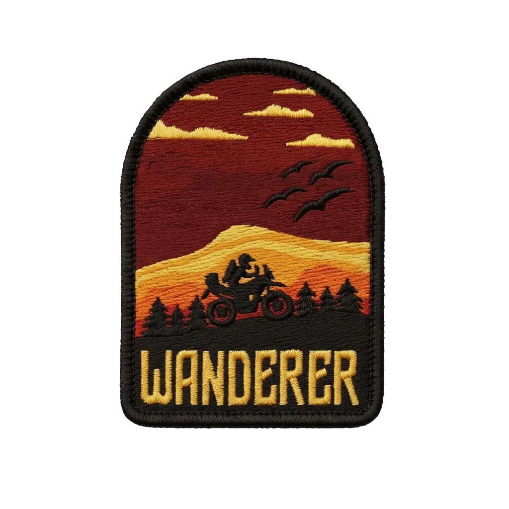 Wanderer Iron On Patch