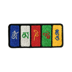 Tibetian Flag Iron On Patch