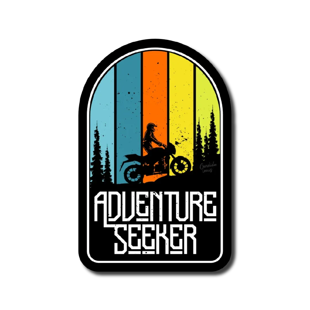 Adventure Seeker Sticker