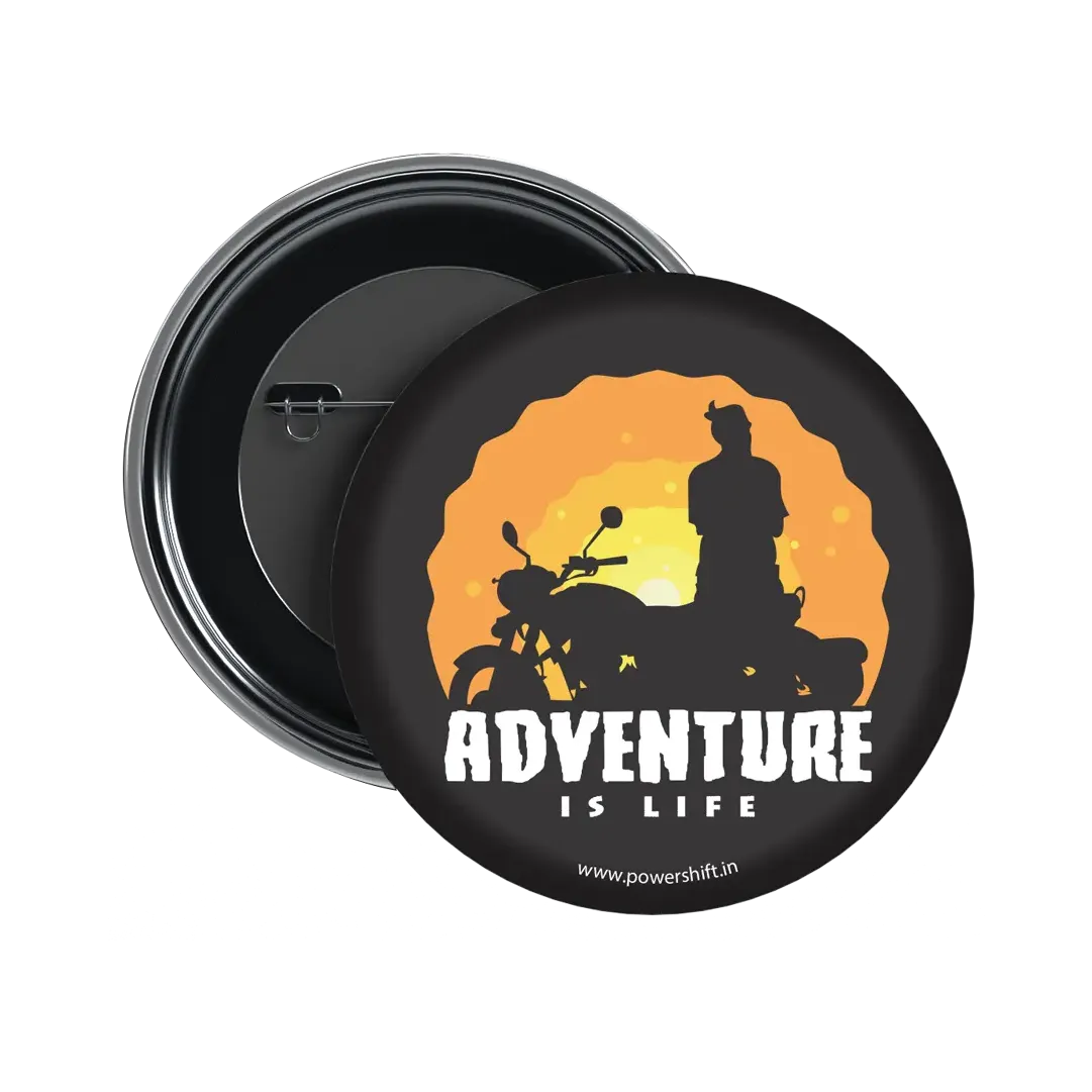 Adventure Is Life Badge