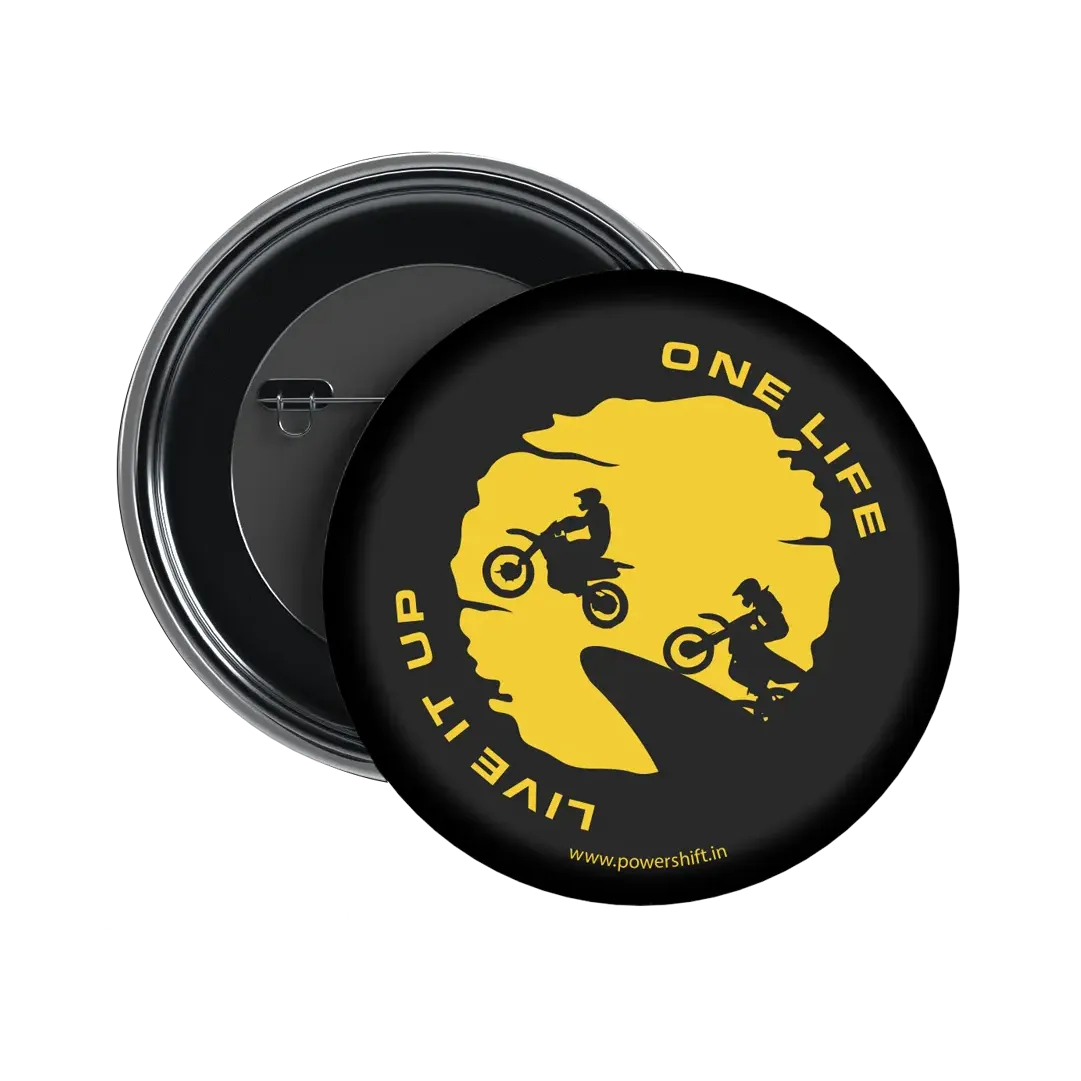 One Life Live It Up Badge
