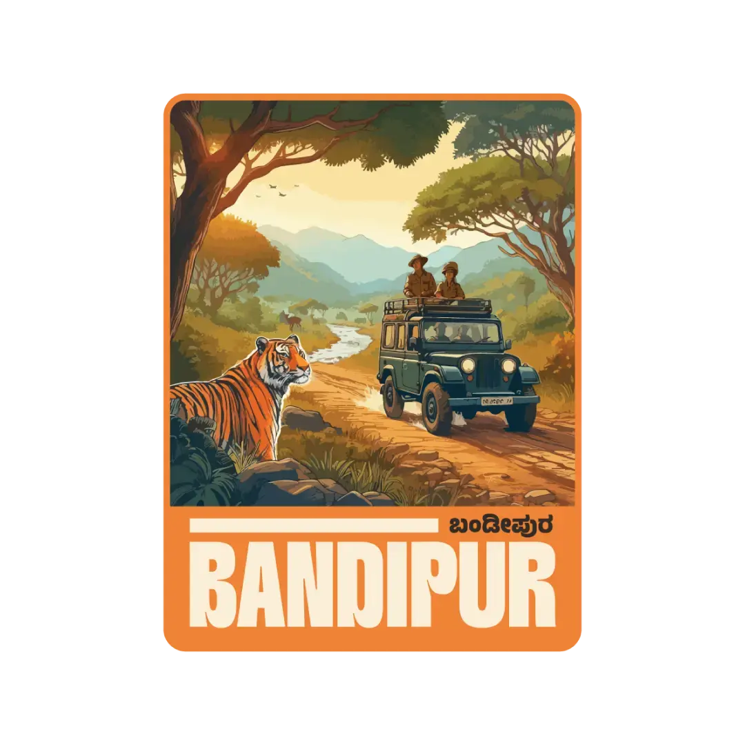 Bandipur Fridge Magnet
