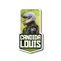 Candida Louis Sticker