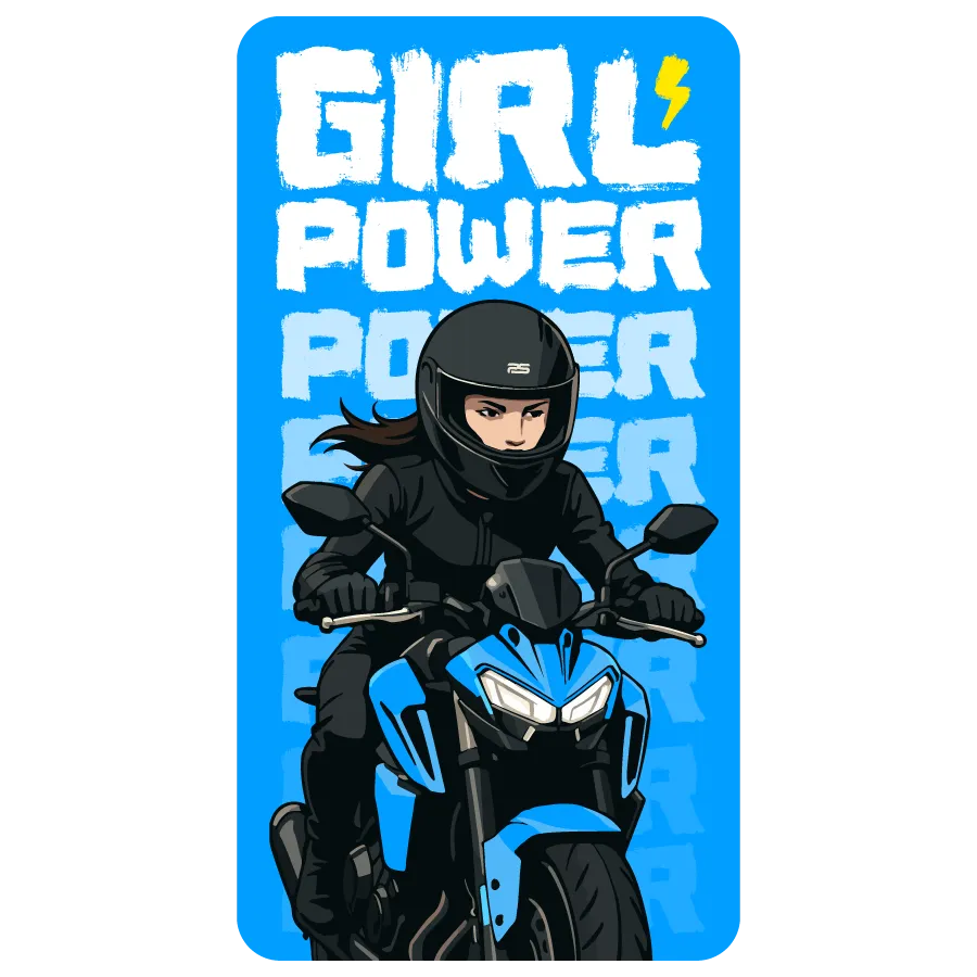 Girl Power Sticker