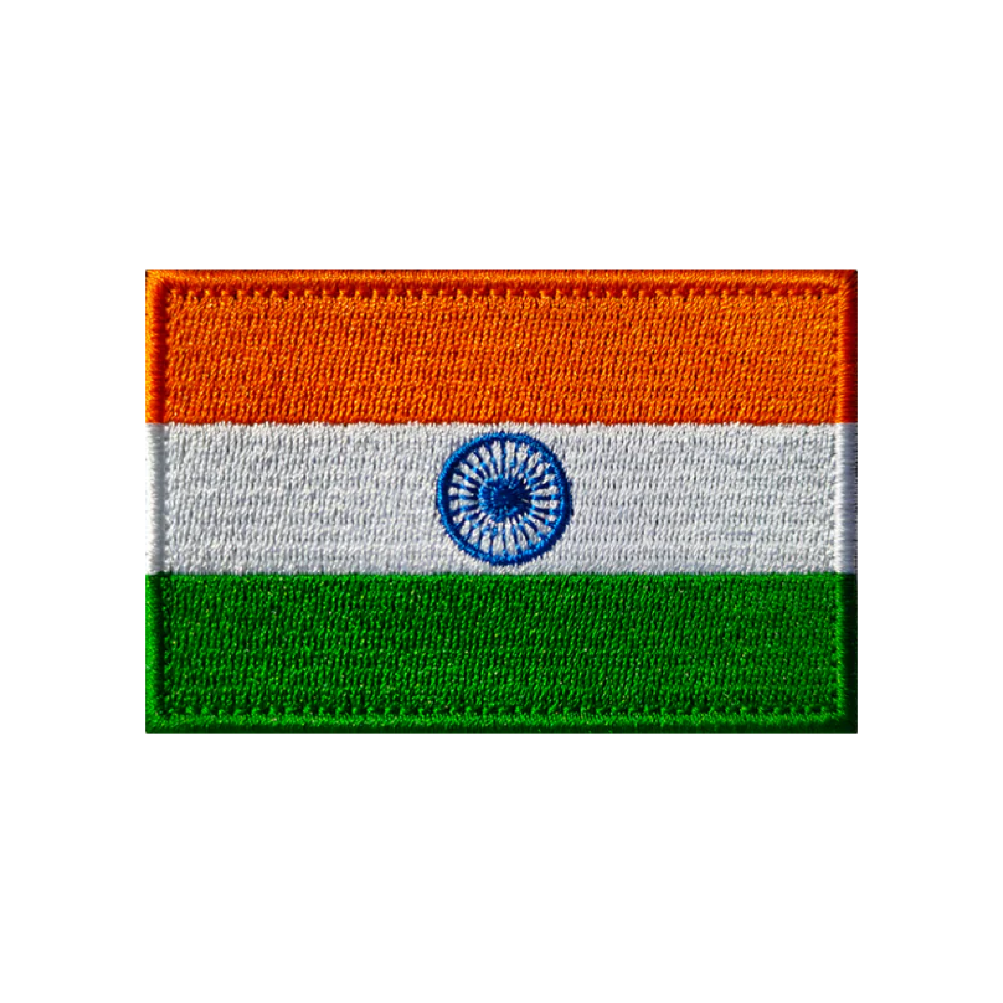 India Flag Iron On Patch