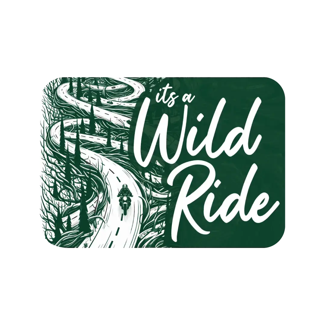 It's a Wild Ride Sticker