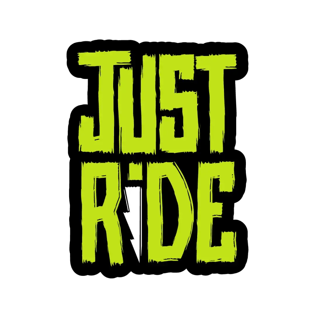 Just Ride Sticker