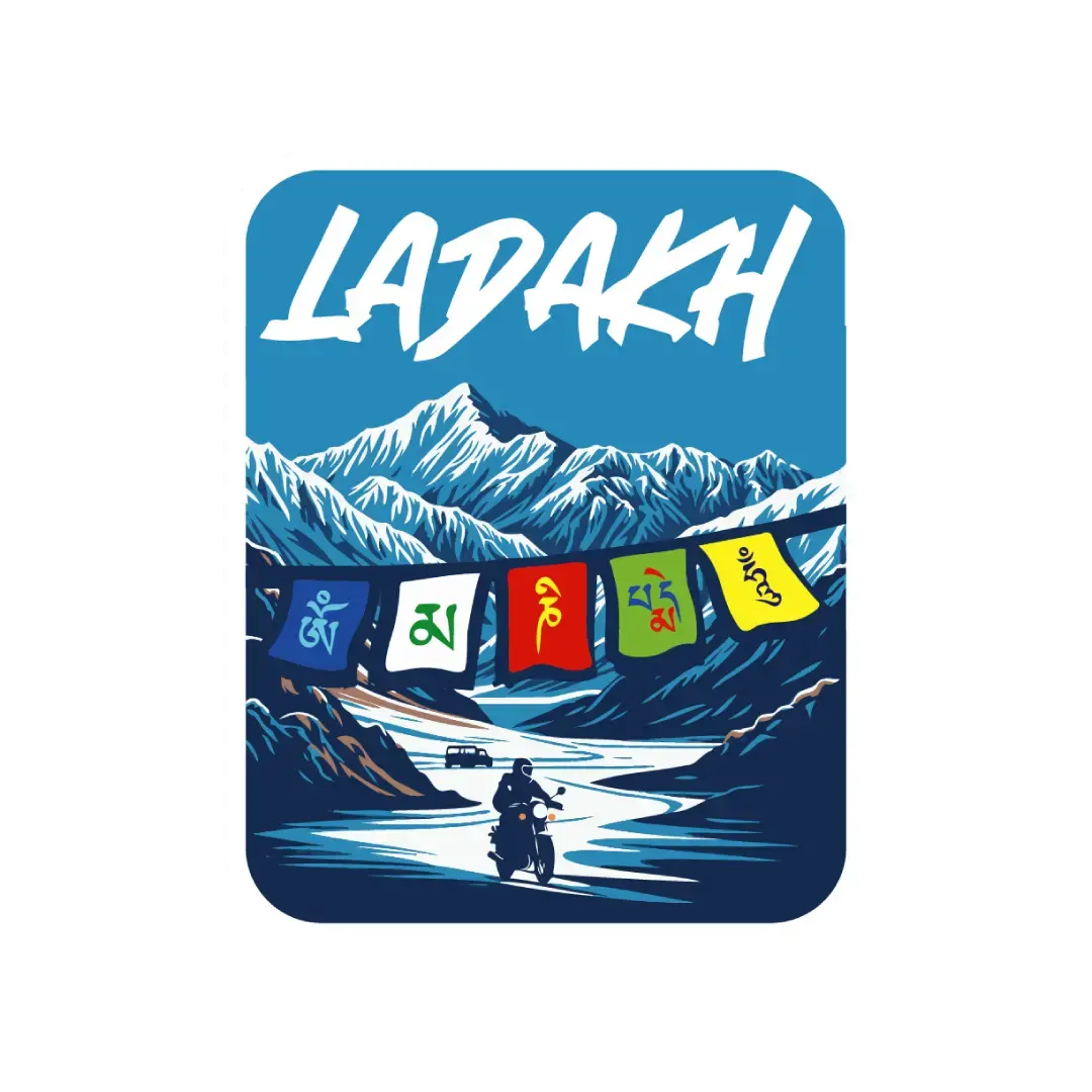 Ladakh Sticker
