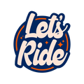 Let's Ride Sticker