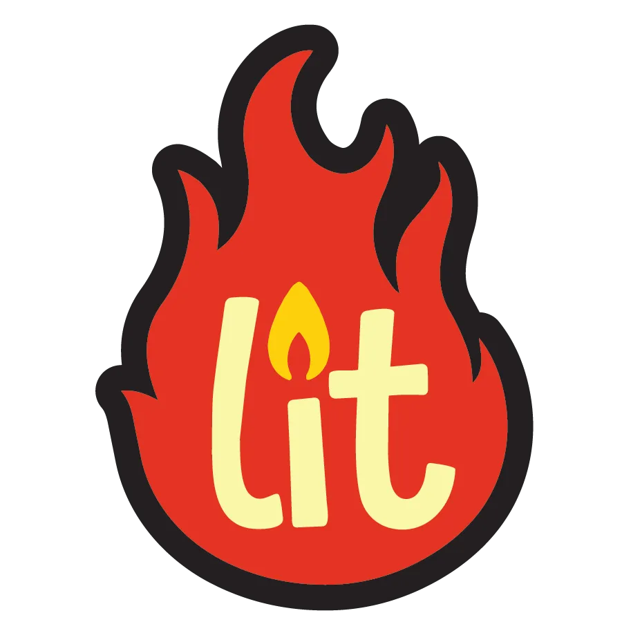 Lit Sticker