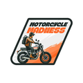 Motorcycle Madness Sticker