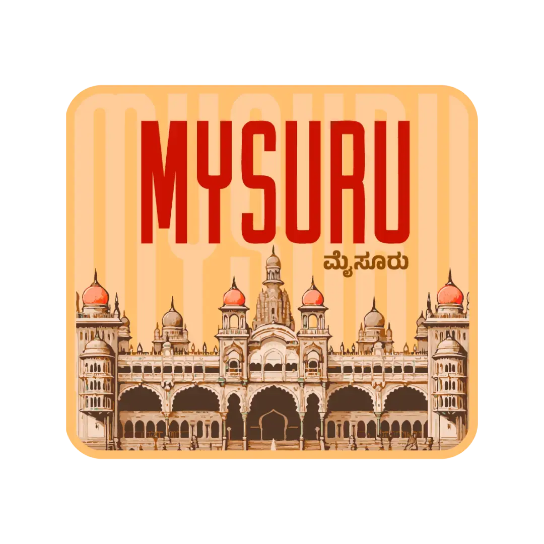 Mysuru Fridge Magnet
