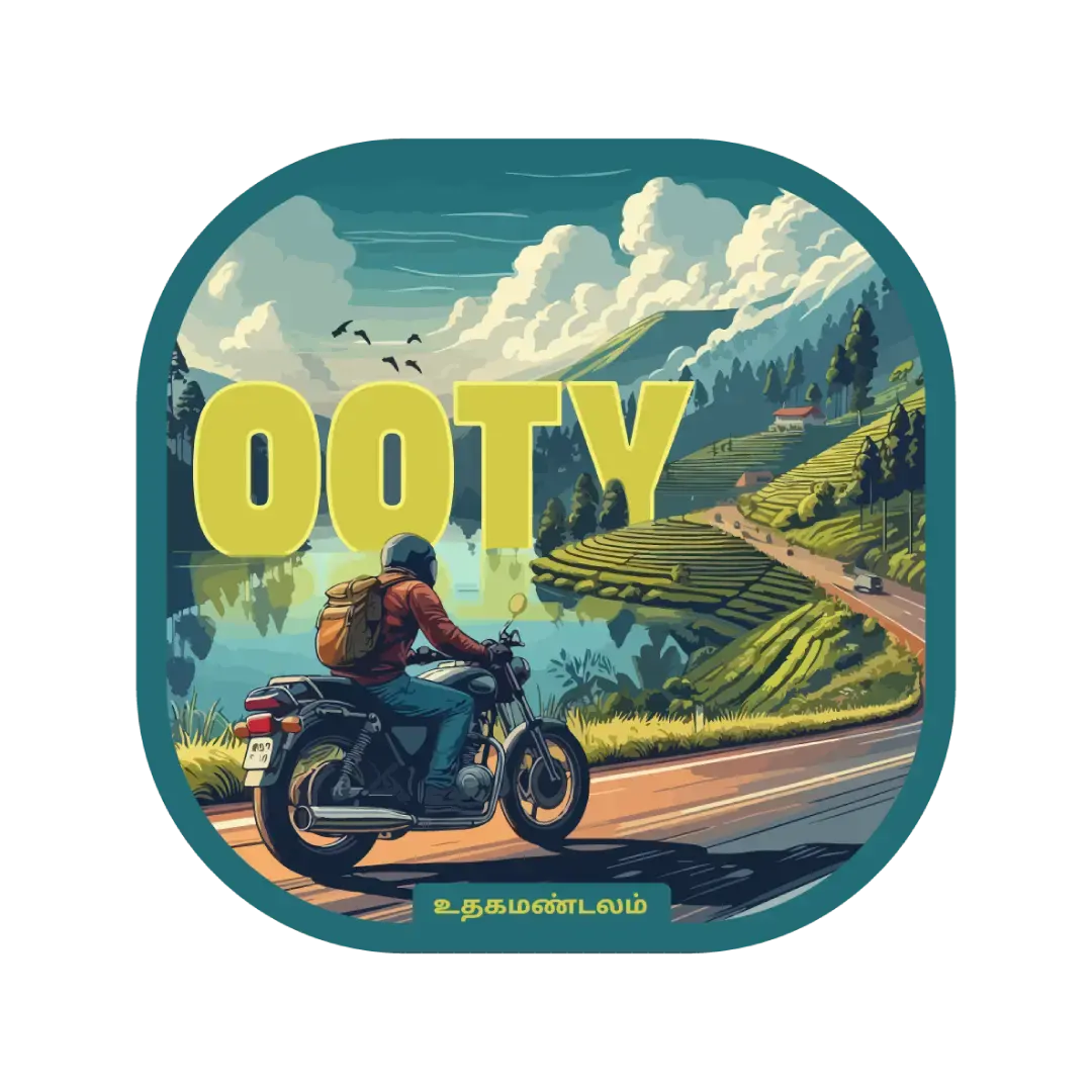Ooty Fridge Magnet