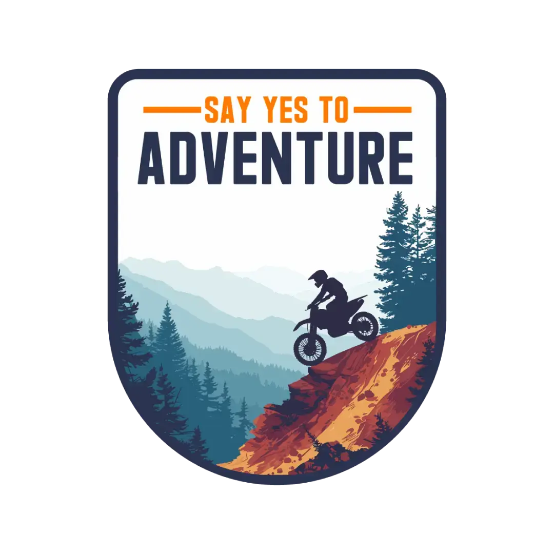 Say Yes To Adventure Sticker