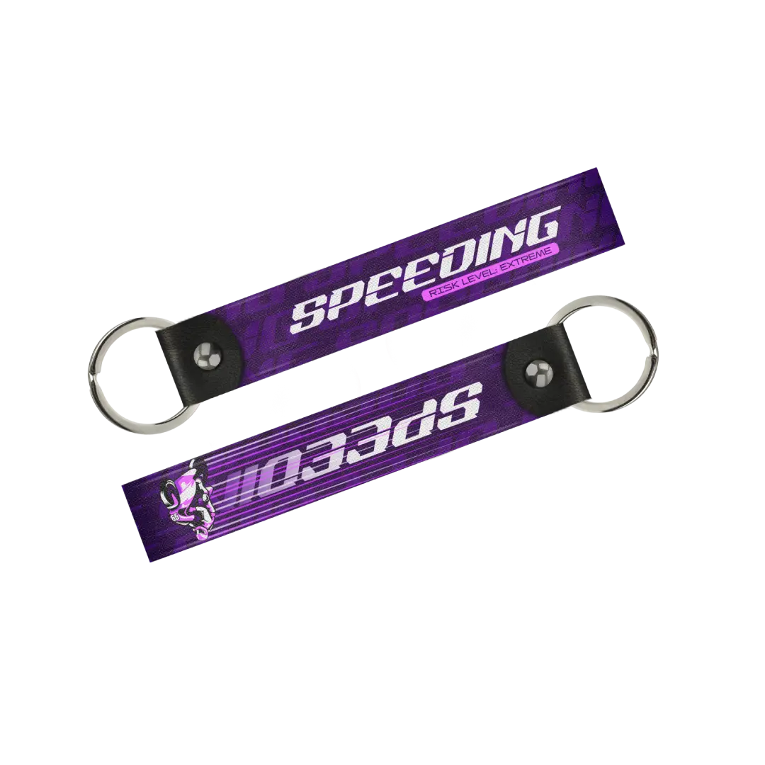 Speeding Keytag