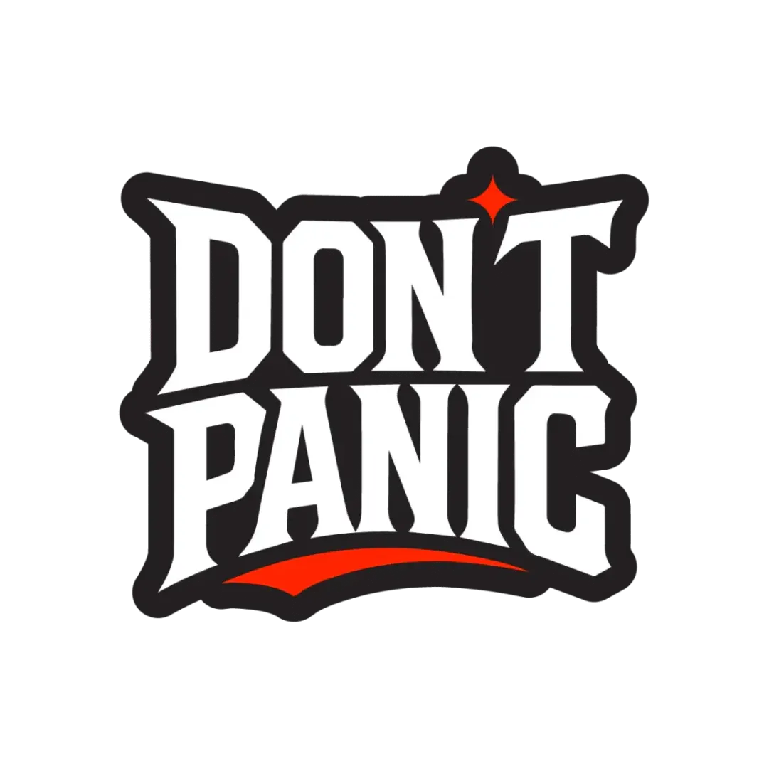 Don't Panic Sticker