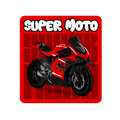 Super Moto Sticker