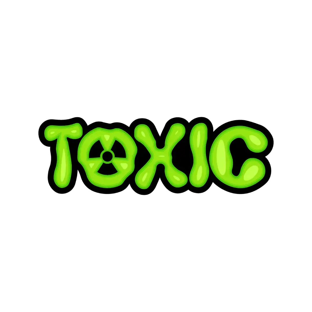 Toxic Sticker