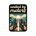 United By Motors Sticker