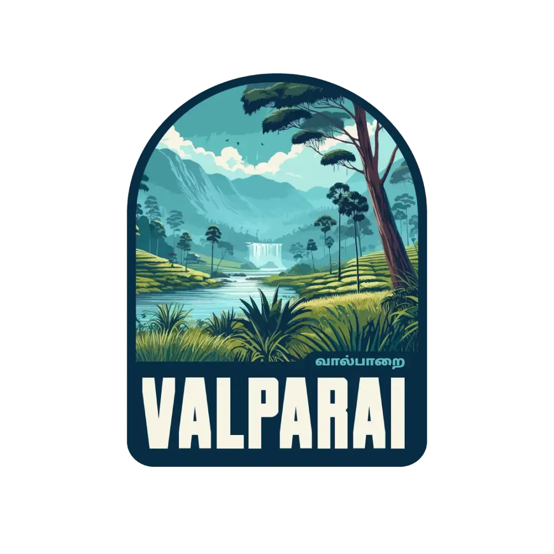 Valparai Fridge Magnet