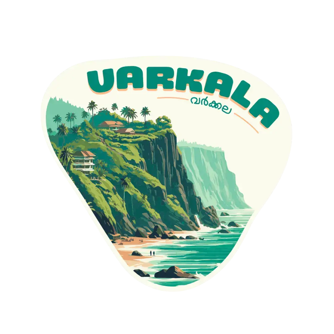 Varkala Fridge Magnet