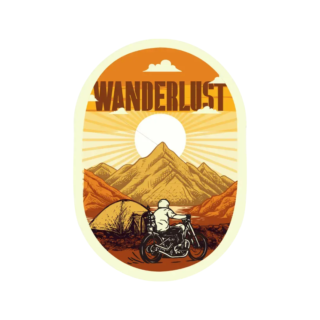 Wanderlust Sticker