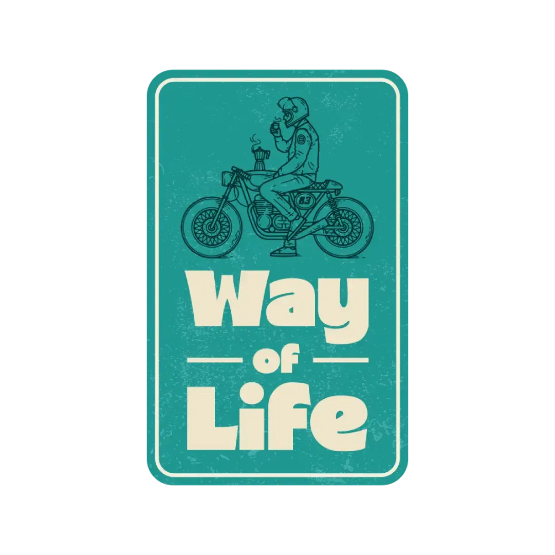 Way of Life Sticker